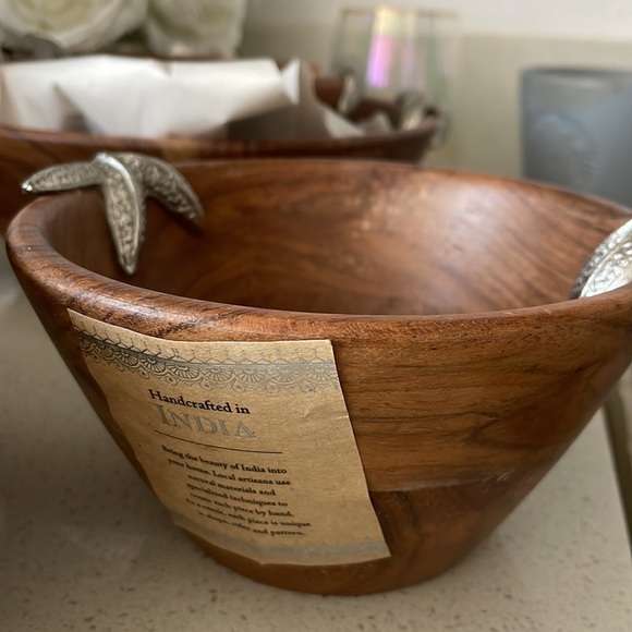 🌟 🏵Beautiful handcrafted serving bowls🏵 - Picture 6 of 7